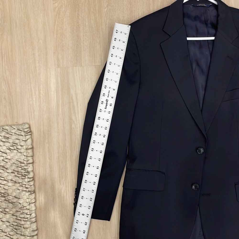 Brooks Brothers Midnight Navy Madison Suit Jacket - 040 - Picture 6 of 7